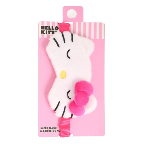 Hello Kitty Girl's & Women's Soft & Comfy Plush Sleep Eye Mask - Picture 1 of 4